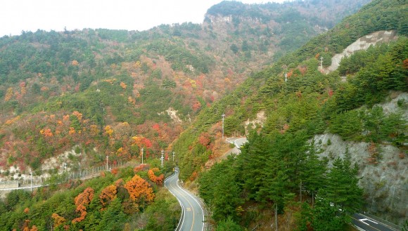 寒霞渓―頂上までドライブ