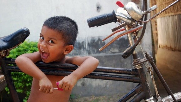 子供と自転車